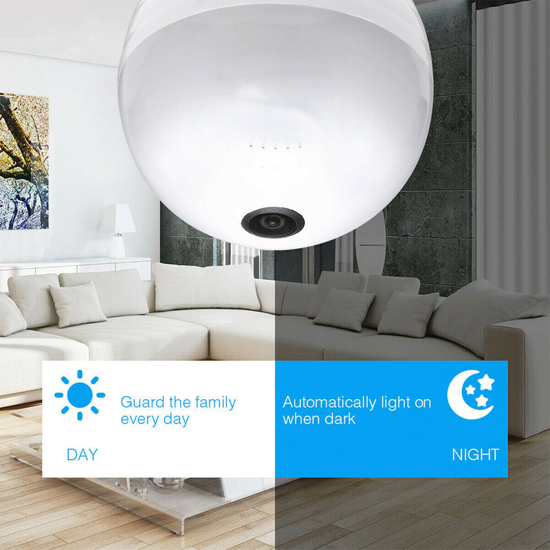 Secret Security Cam Bulb For Safety of Your Home